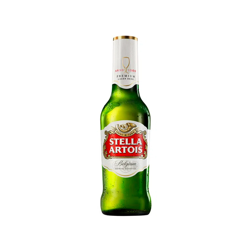 STELLA ARTOIS LONG NECK 330ML SIX-PACK SHRINK C/4