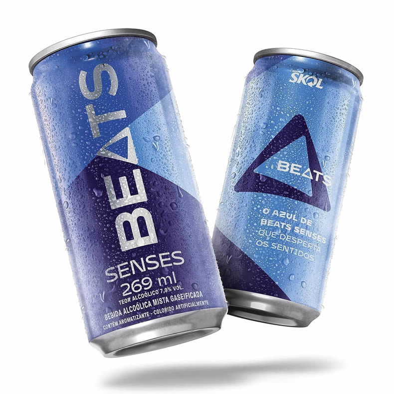 SKOL BEATS SENSES LT 269ML CX C/8 FRIDGE PACK