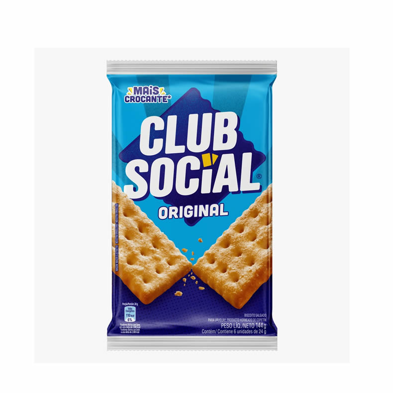 BISC CLUB SOCIAL SALG 144G ORIGINAL