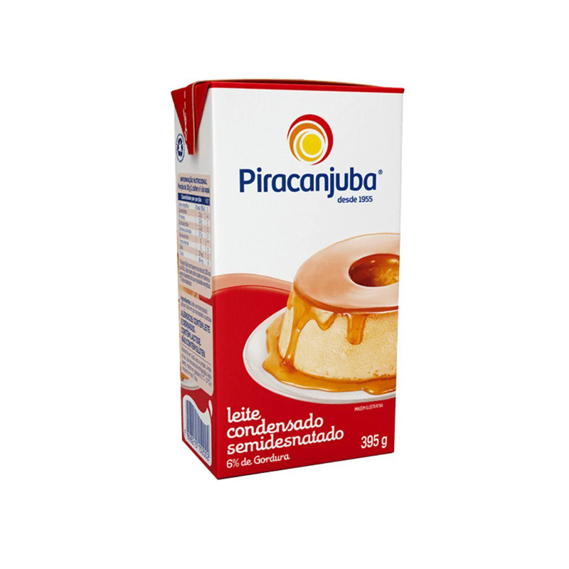 LEITE CONDENSADO PIRACANJUBA 27X395G