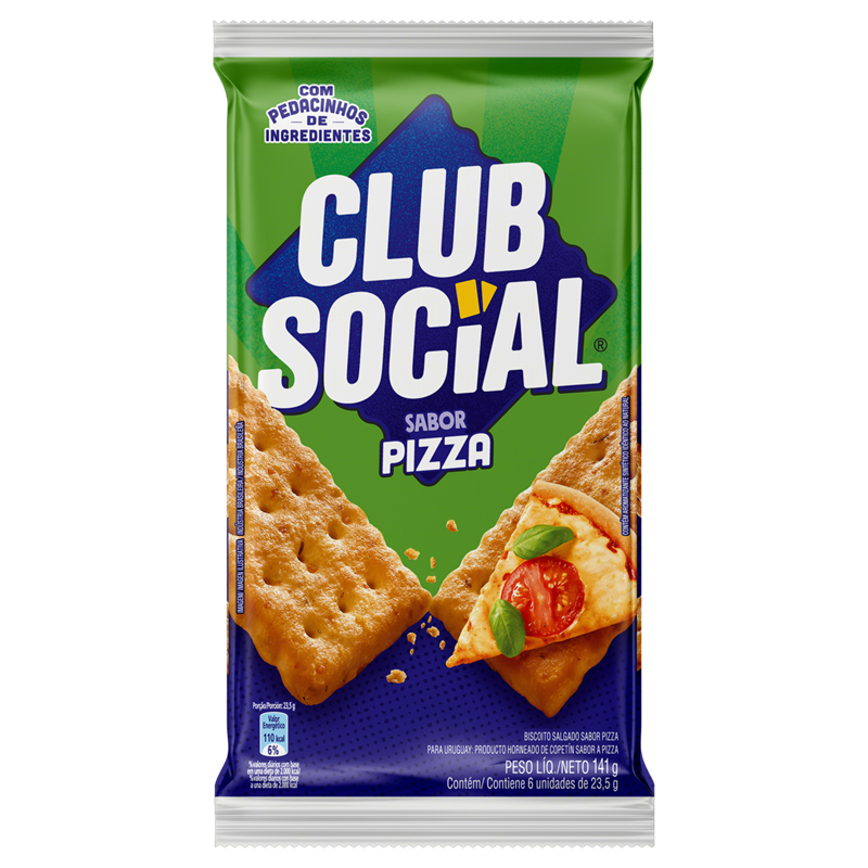 BISC SALG CLUB SOCIAL SALG 141G PIZZA